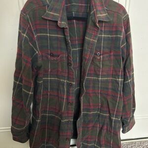 Plaid flannel cozy soft and warm